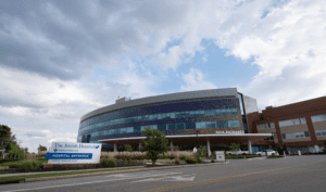 The exterior of Mercy Health Jewish Hospital.