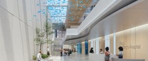 st marys hospital foyer rendering