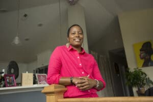kenya hargrove in home