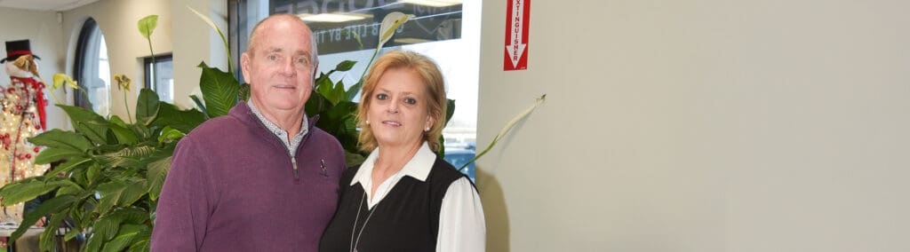 A photo of Darrell and Jennifer Billings