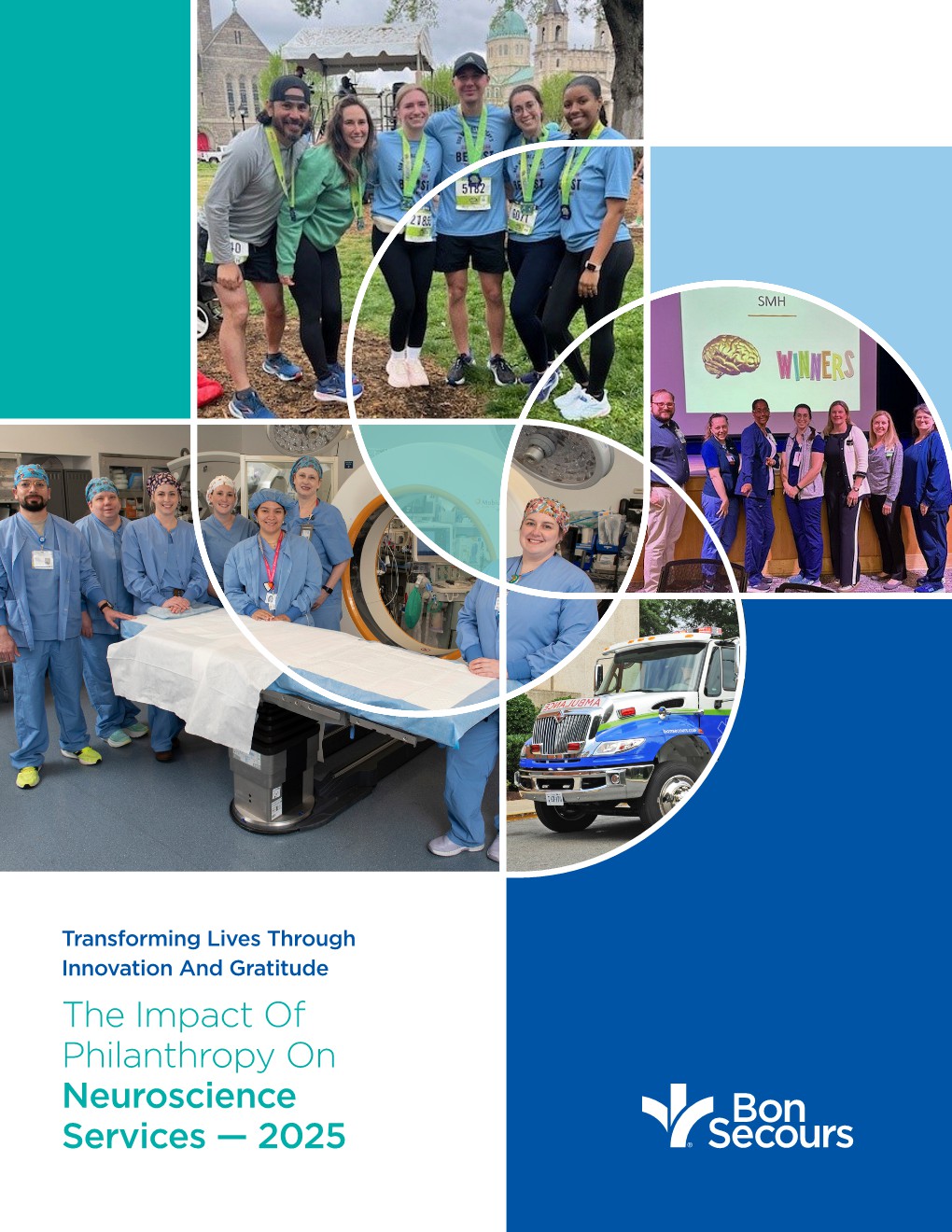 Cover for the report of The Impact of Philanthropy on Neuroscience Services 2025