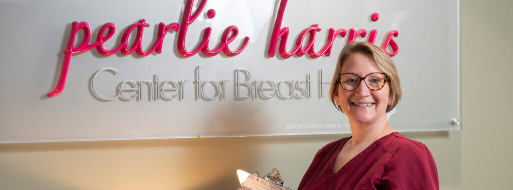Headshot of Amanda Yanchus at Pearlie Harris Center for Breast Cancer