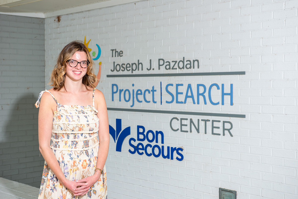 Headshot of Isabelle Verrilli at Bon Secours Project SEARCH Center